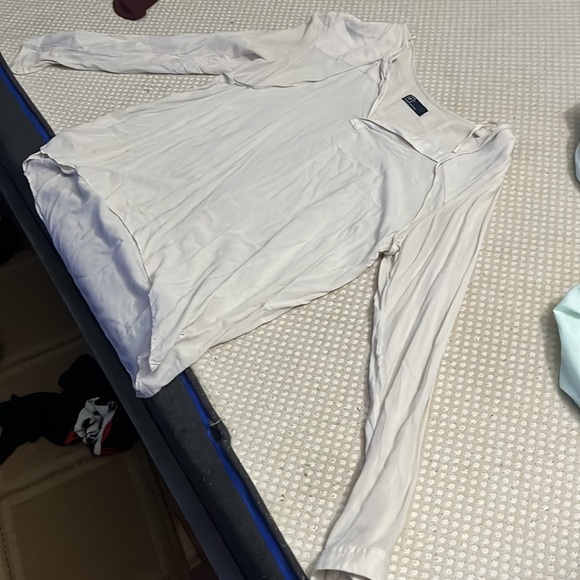 Gap, white, long sleeve blouse - Picture 2 of 5